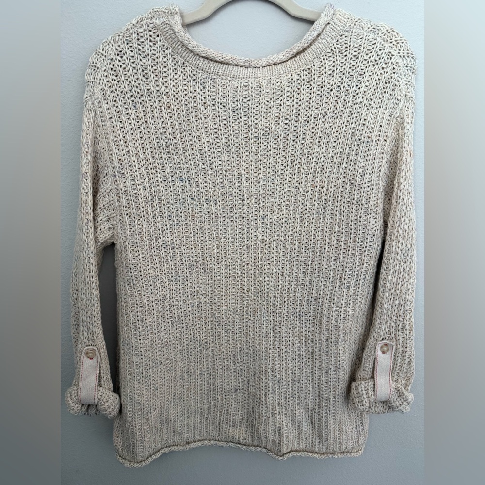 Anthropologie Speckled Knit Sweater - Picture 8 of 9